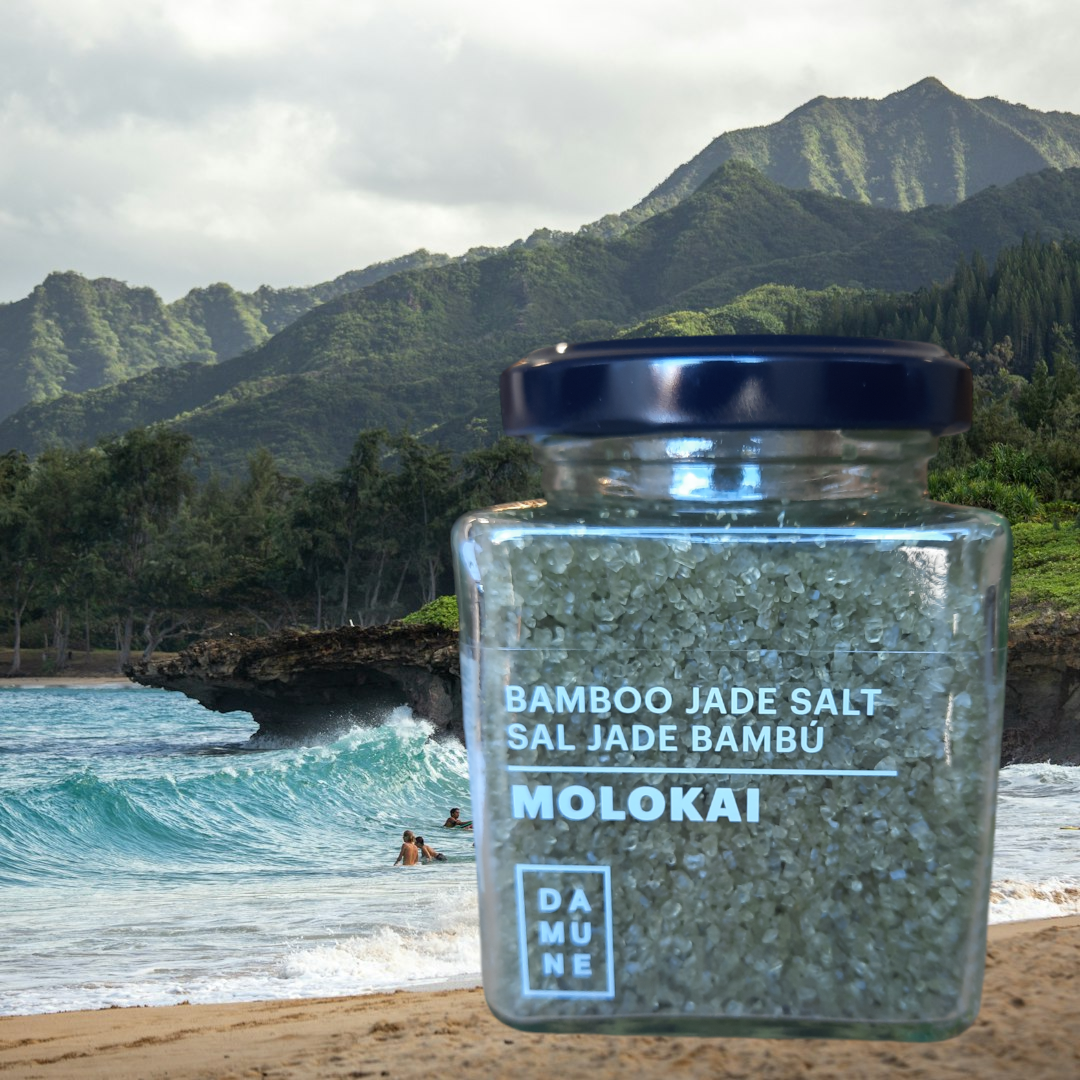 DAMUNE Bambusgrünes Salz Molokai Hawaii, 200g
