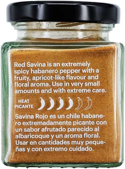 DAMUNE Habanero Rotes Savina Pulver Mexiko, 45g