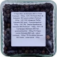 DAMUNE Schwarze Pfefferkörner Bolovens Bio Premium, 100g