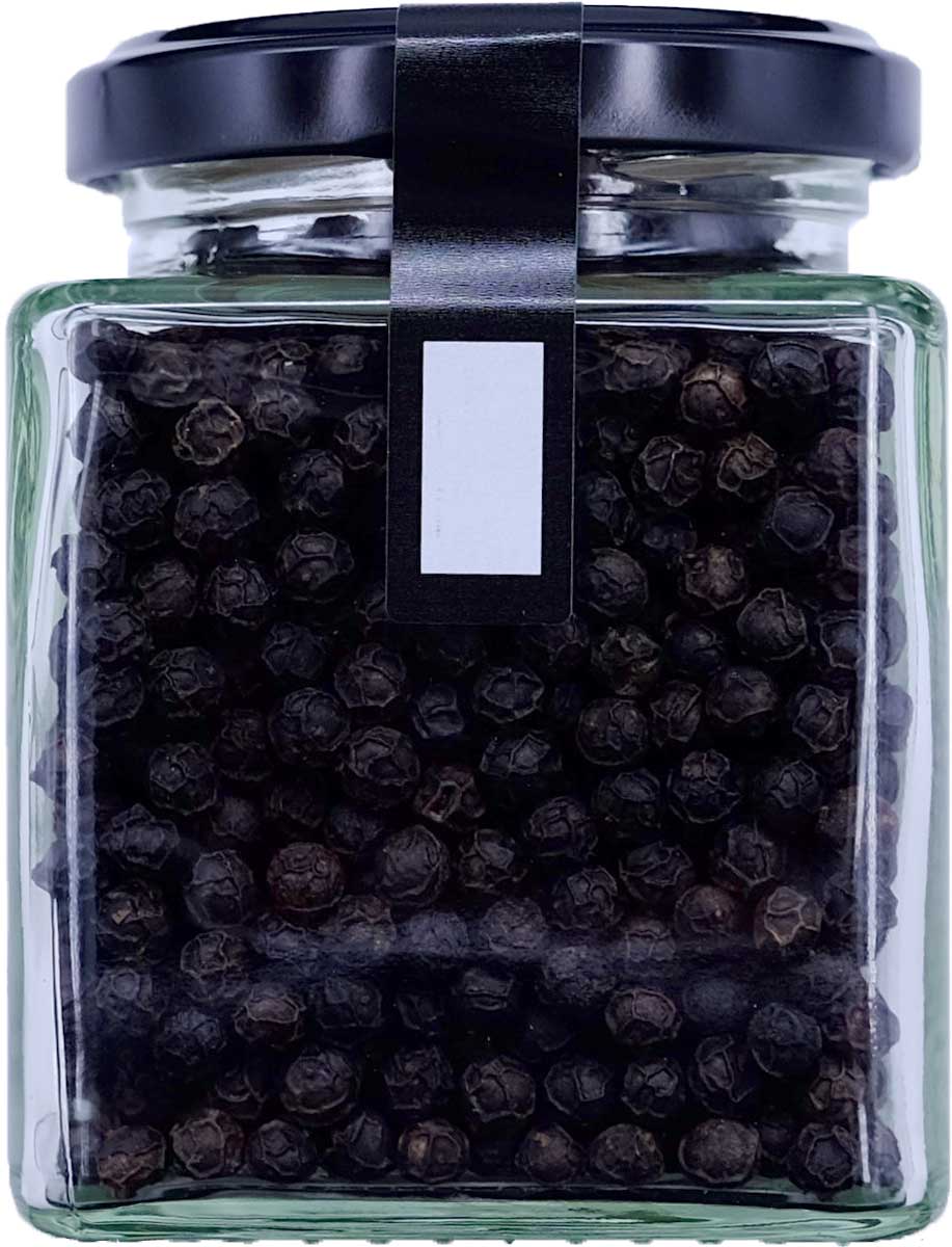 DAMUNE Schwarze Kampot Pfefferkörner Bio Premium ganz, 100g