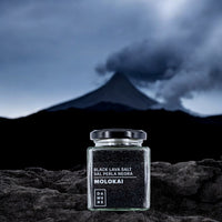 DAMUNE Schwarzes Lavasalz Molokai - Hawaii - 200g