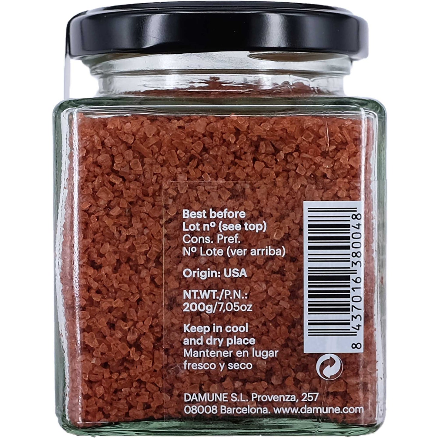 DAMUNE Rotes Alaea Meersalz Molokai Hawaii, 200g