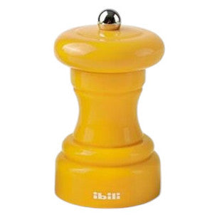 Pfeffermühle gelb 10 cm